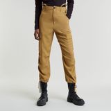 G-STAR Outlet Cargo Cropped Drawcord Pants Beige