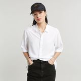 G-STAR Outlet Military Button Down Shirt White