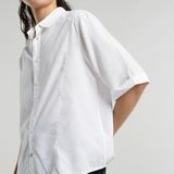 G-STAR Outlet Military Button Down Shirt White