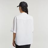 G-STAR Outlet Military Button Down Shirt White