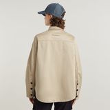 G-STAR Outlet Tape Overshirt Beige