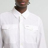 G-STAR Outlet Slim Pocket Shirt White
