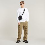 G-STAR Outlet R-3N Regular Straight Cargo Pants Beige