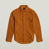 G-STAR Outlet Camisa Dakota Slim Marrón
