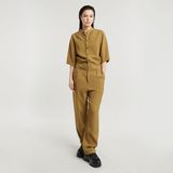 G-STAR Outlet Fluid Jumpsuit Beige