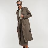 G-STAR Outlet Trench Coat Brown