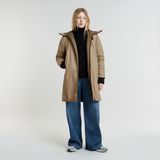 G-STAR Outlet Reversible Parka Beige