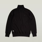 G-STAR Outlet Premium Core Turtle Neck Knitted Sweater Black