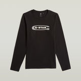 G-STAR Outlet Camiseta Regular para Niños Negro