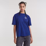 G-STAR Outlet G-Badge Loose Top Medium blue