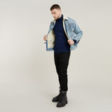 G-STAR Outlet Premium Core Turtle Neck Knitted Sweater Dark blue