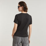 G-STAR Outlet Old Skool Logo Top Black
