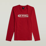 G-STAR Outlet Camiseta Regular para Niños Rojo