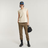 G-STAR Outlet Constructed Loose Top White