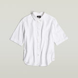 G-STAR Outlet Military Button Down Shirt White