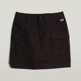 G-STAR Outlet Cargo Mini Skirt Black