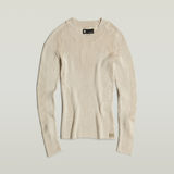 G-STAR Outlet Plated Slim Knitted Sweater Multi color