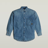 G-STAR Outlet Relaxed Overshirt Medium blue