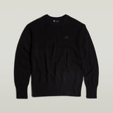 G-STAR Outlet Knitted Sweater Fisherman Black