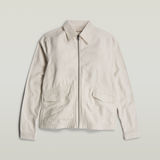 G-STAR Outlet Zip Overshirt White
