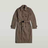 G-STAR Outlet Trench Coat Brown