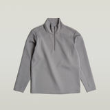 G-STAR Outlet Motion Half Zip Tweeter Grey