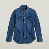 G-STAR Outlet Slim Western Shirt Dark blue