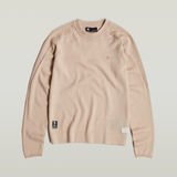 G-STAR Outlet Core Knitted Sweater Pink