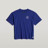 G-STAR Outlet G-Badge Loose Top Medium blue