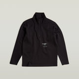 G-STAR Outlet Motion Half Zip Tweeter Black