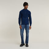 G-STAR Outlet 3D Biker Zip Through Knitted Sweater Multi color