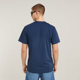G-STAR Outlet Camiseta Nifous Azul intermedio