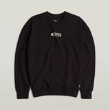 G-STAR Outlet Photo Back Print Loose Sweater Black