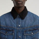 G-STAR Outlet Dakota Sherpa Jacket Dark blue