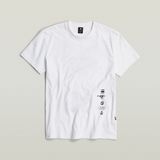 G-STAR Outlet Poster Back Graphic T-Shirt White