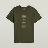 G-STAR Outlet Multi Originals T-Shirt Green