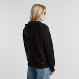 G-STAR Outlet Premium Core 2.1 Hooded Zip Thru Sweater Black