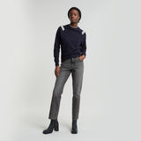 G-STAR Outlet Viktoria High Straight Jeans Grey