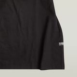G-STAR Outlet Gradient Old Skool Logo Boxy T-Shirt Black