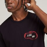 G-STAR Outlet Carabiner Logo T-Shirt Black