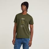 G-STAR Outlet Multi Originals T-Shirt Green