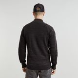 G-STAR Outlet 3D Biker Zip Through Knitted Sweater Multi color