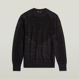 G-STAR Outlet 3D Biker Knitted Sweater Multi color
