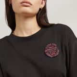 G-STAR Outlet G-Badge Loose Top Black