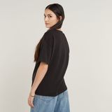 G-STAR Outlet G-Badge Loose Top Black