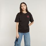 G-STAR Outlet G-Badge Loose Top Black