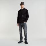 G-STAR Outlet Motion Half Zip Tweeter Black