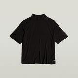 G-STAR Outlet Saddle Sleeve Boxy Top Black