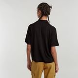 G-STAR Outlet Saddle Sleeve Boxy Top Black