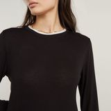 G-STAR Outlet Double Layer Top Black